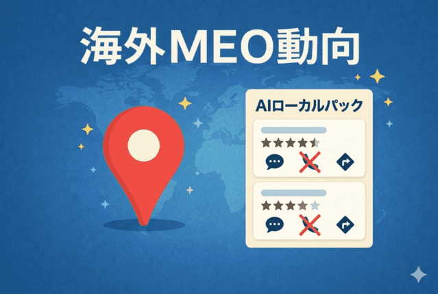 海外MEO動向｜AIローカルパックの登場とその影響